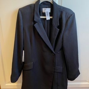Babaton Blazer Wrap Dress